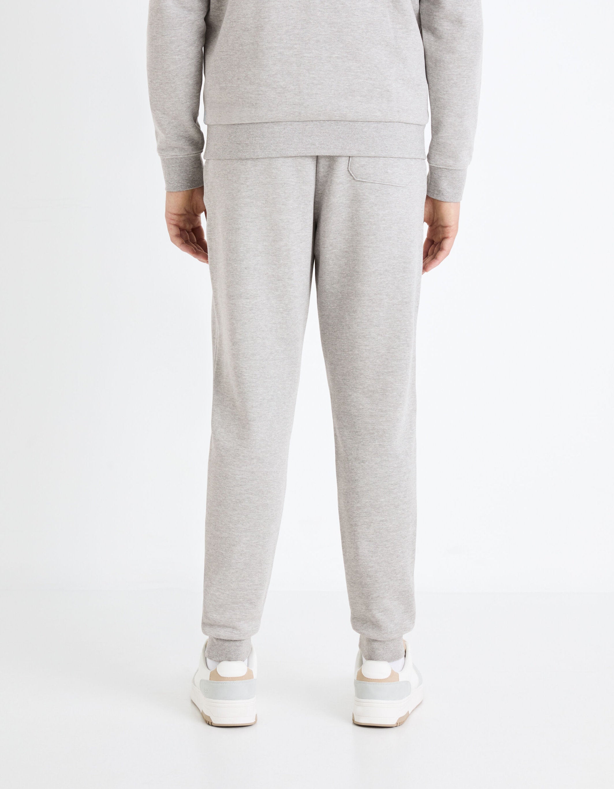 100% Cotton Jogging Pants_FOJOGGIE_HEATHER GREY_04