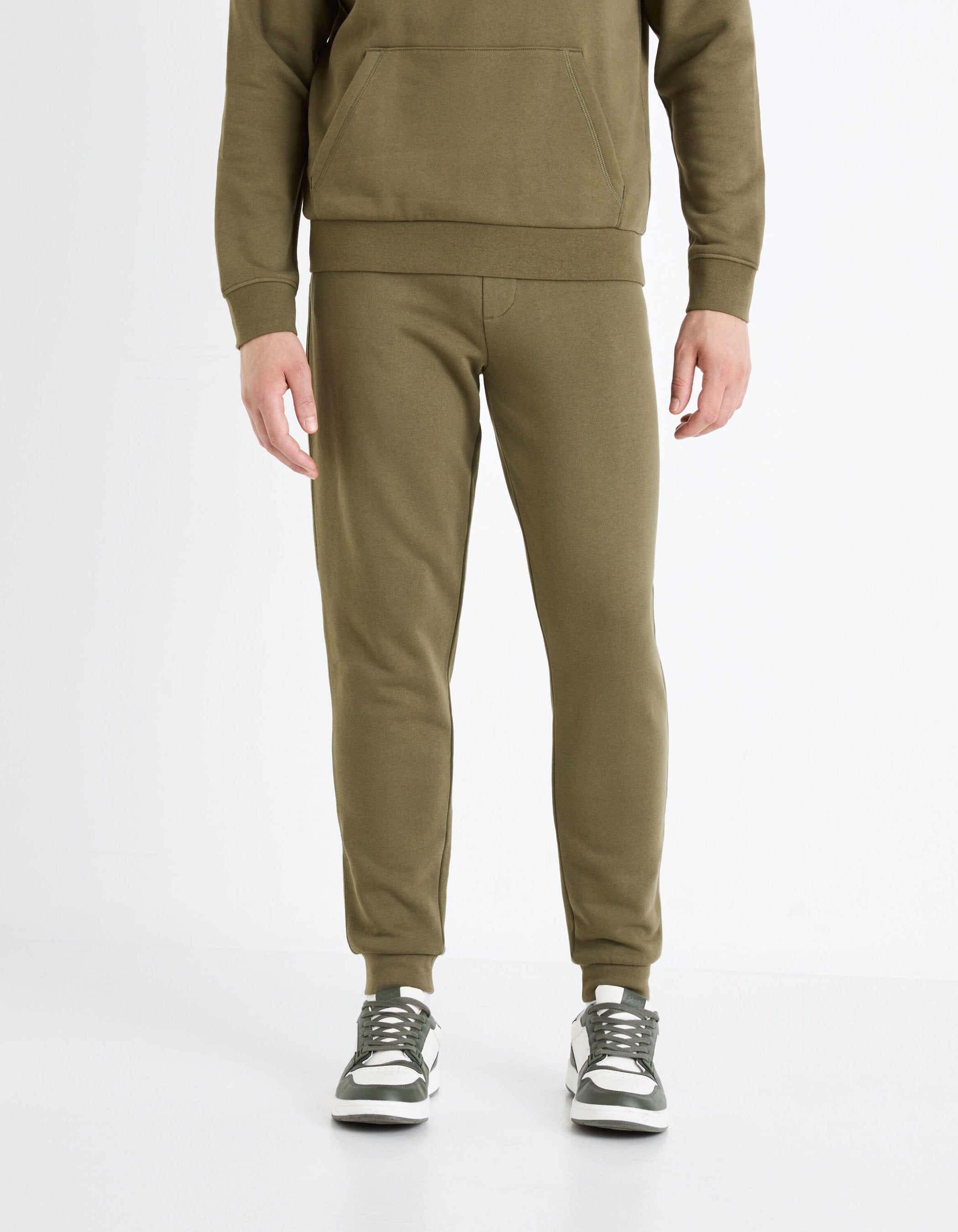 100% Cotton Jogging Pants_FOJOGGIE_KHAKI_03