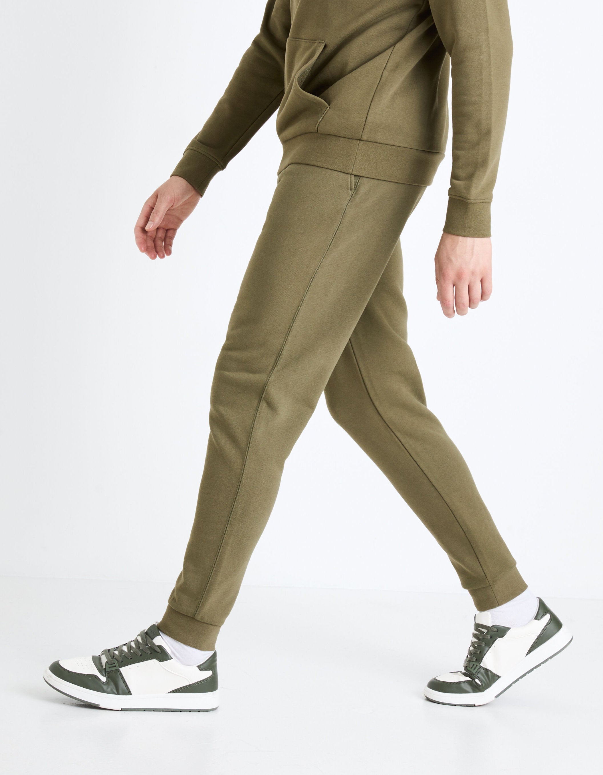 100% Cotton Jogging Pants_FOJOGGIE_KHAKI_05