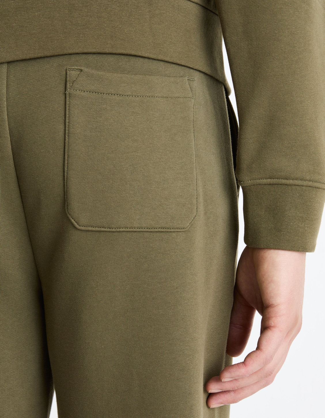 100% Cotton Jogging Pants_FOJOGGIE_KHAKI_06