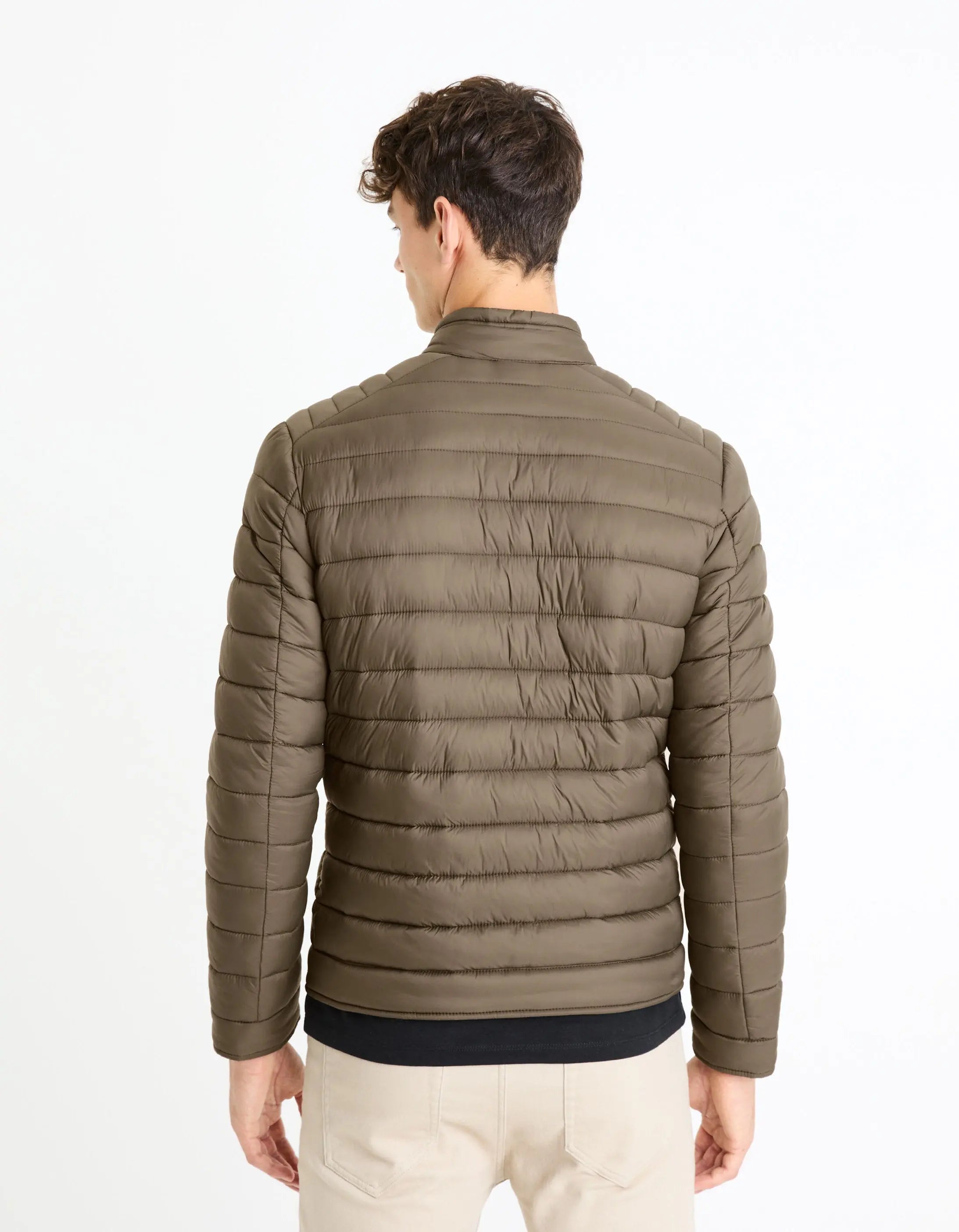 Biker Down Jacket_FUBLACK_KHAKI_04