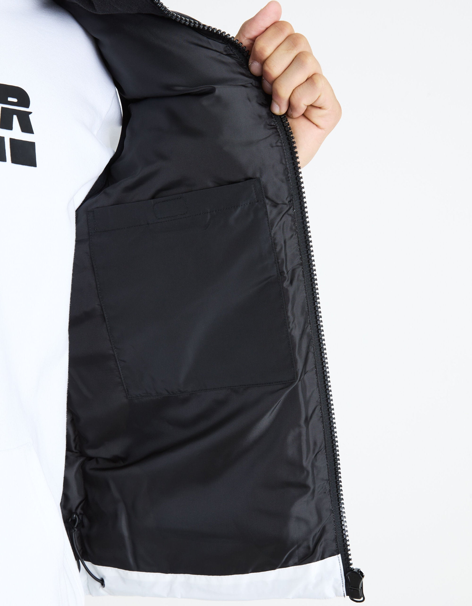 Warm Sleeveless Down Jacket - Black_FUCOREE_BLACK_05