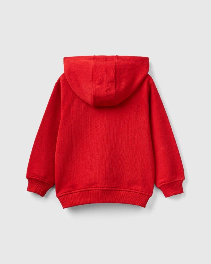 100% Cotton Hoodie Tracksuit With Logo_03