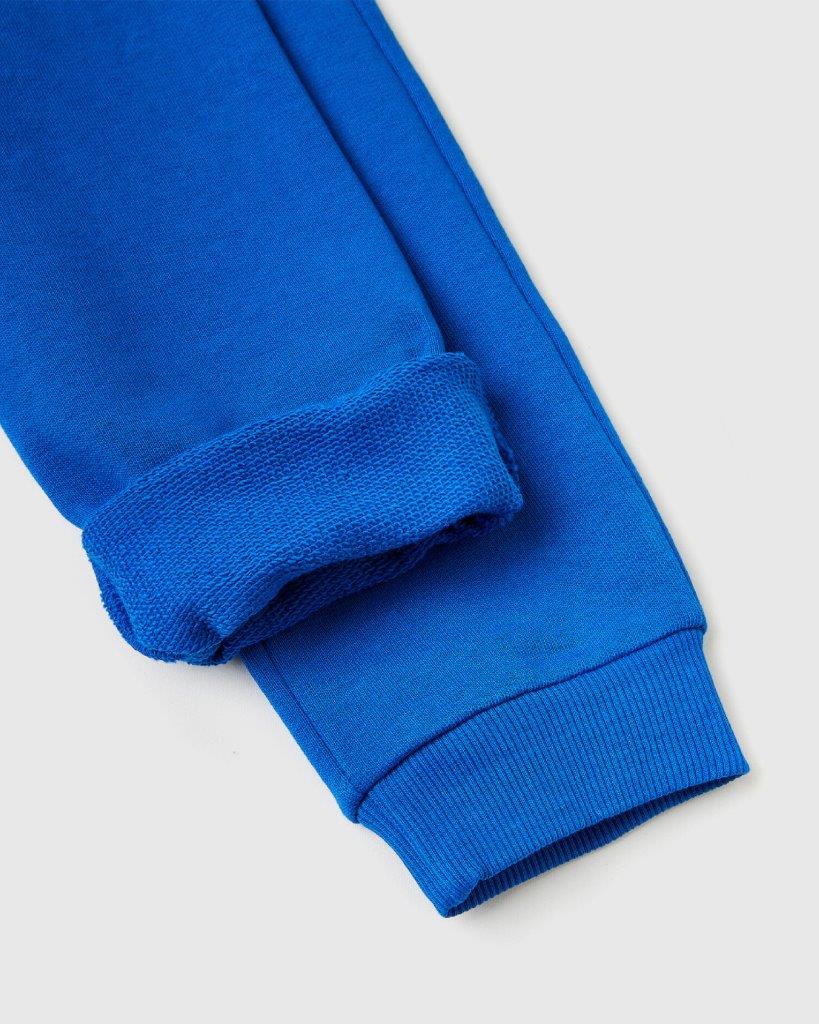 100% Cotton Hoodie Tracksuit With Logo_04