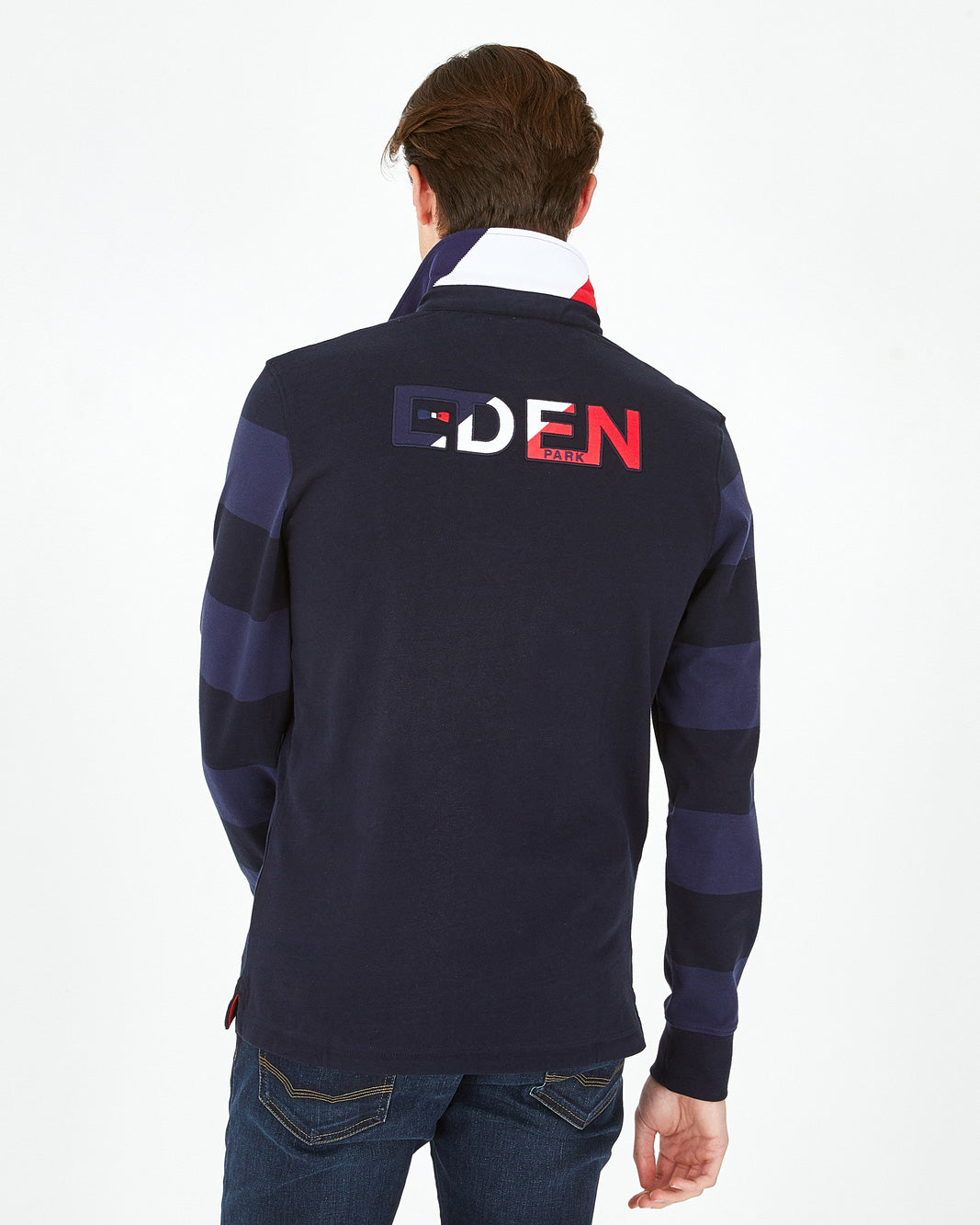 Dark Blue Maillot Manches Longues Eden Park