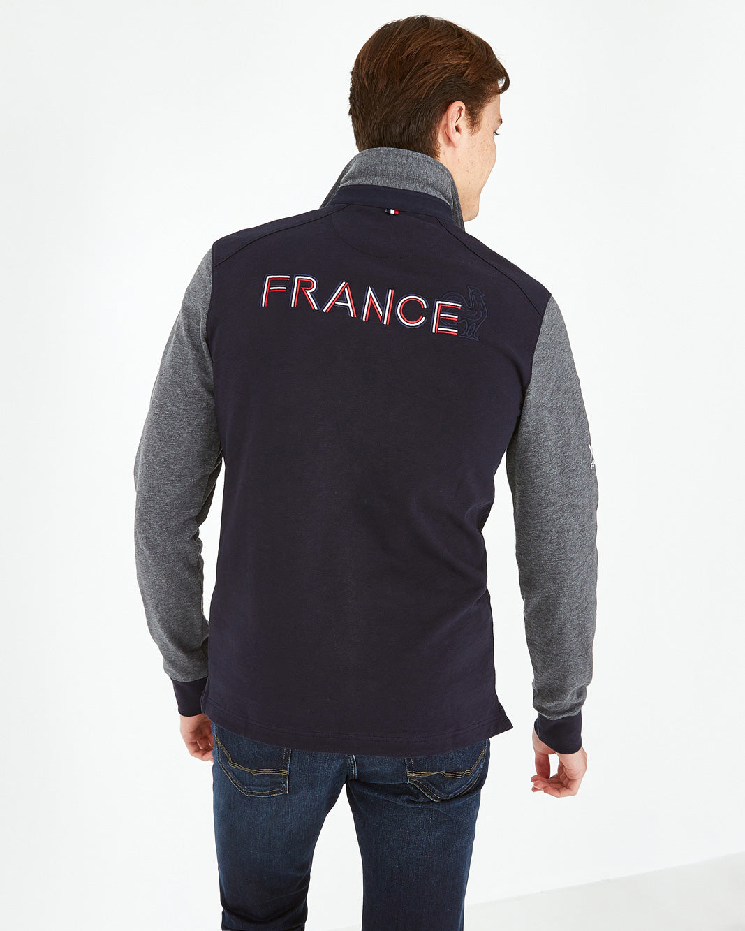 Dark Blue Maillot Manches Longues Eden Park