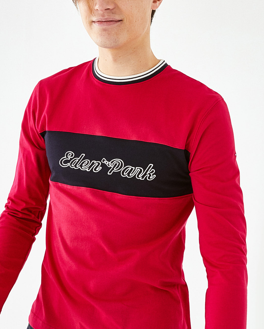 Red T-Shirt Manches Longues Eden Park