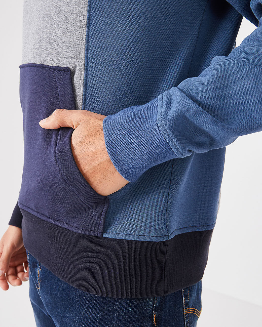 Light Blue Sweat Eden Park