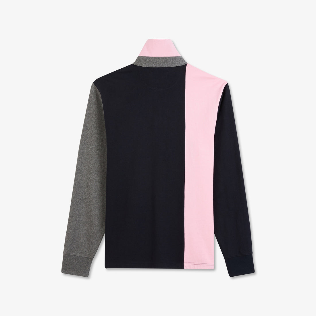 Long-Sleeved Colour-Block And Embroidery Rugby Shirt Eden Park