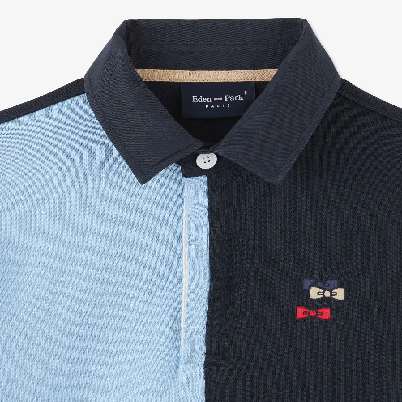 Color-Block Long-Sleeved Jersey - BEVAVA
