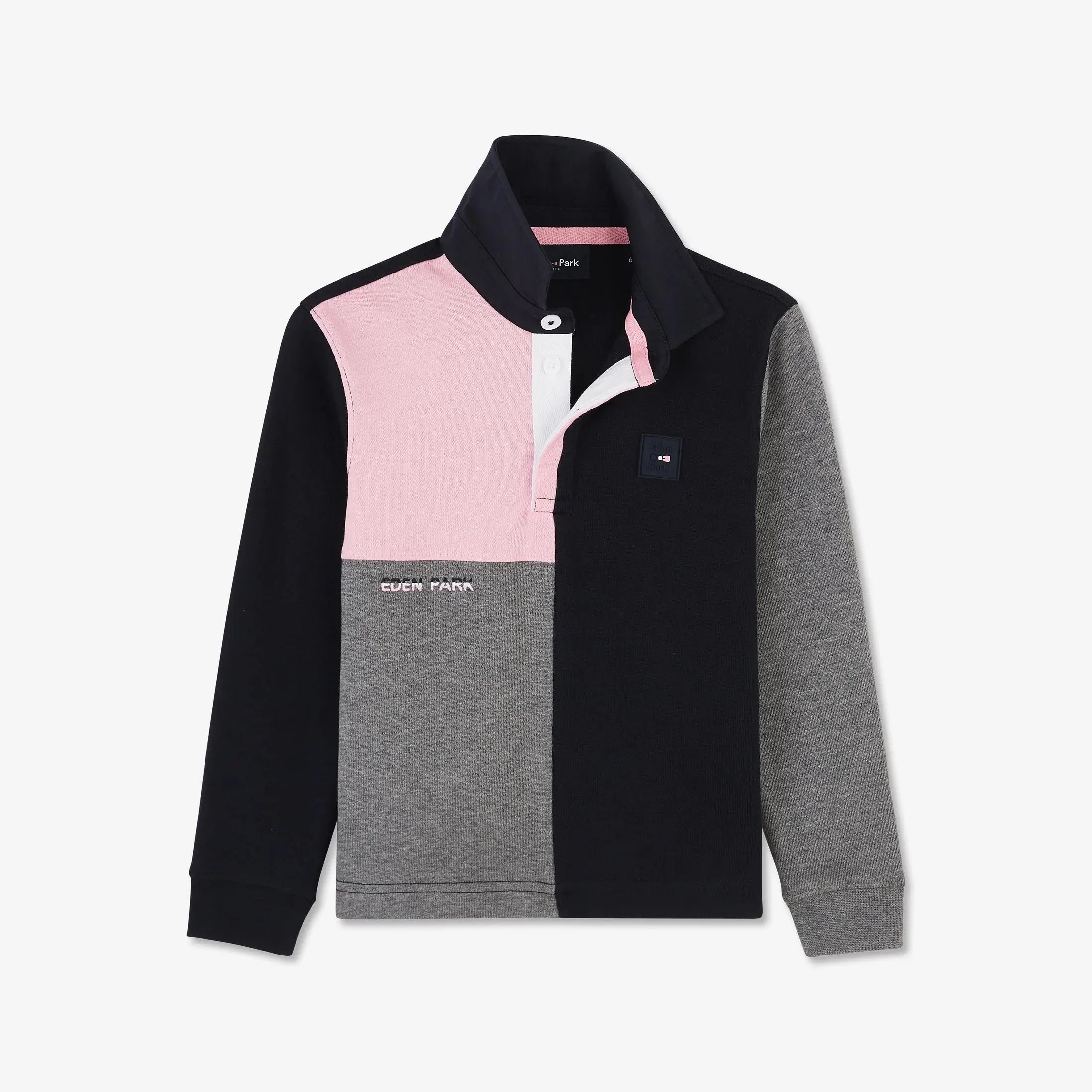 Color-Block Long-Sleeved Jersey - BEVAVA