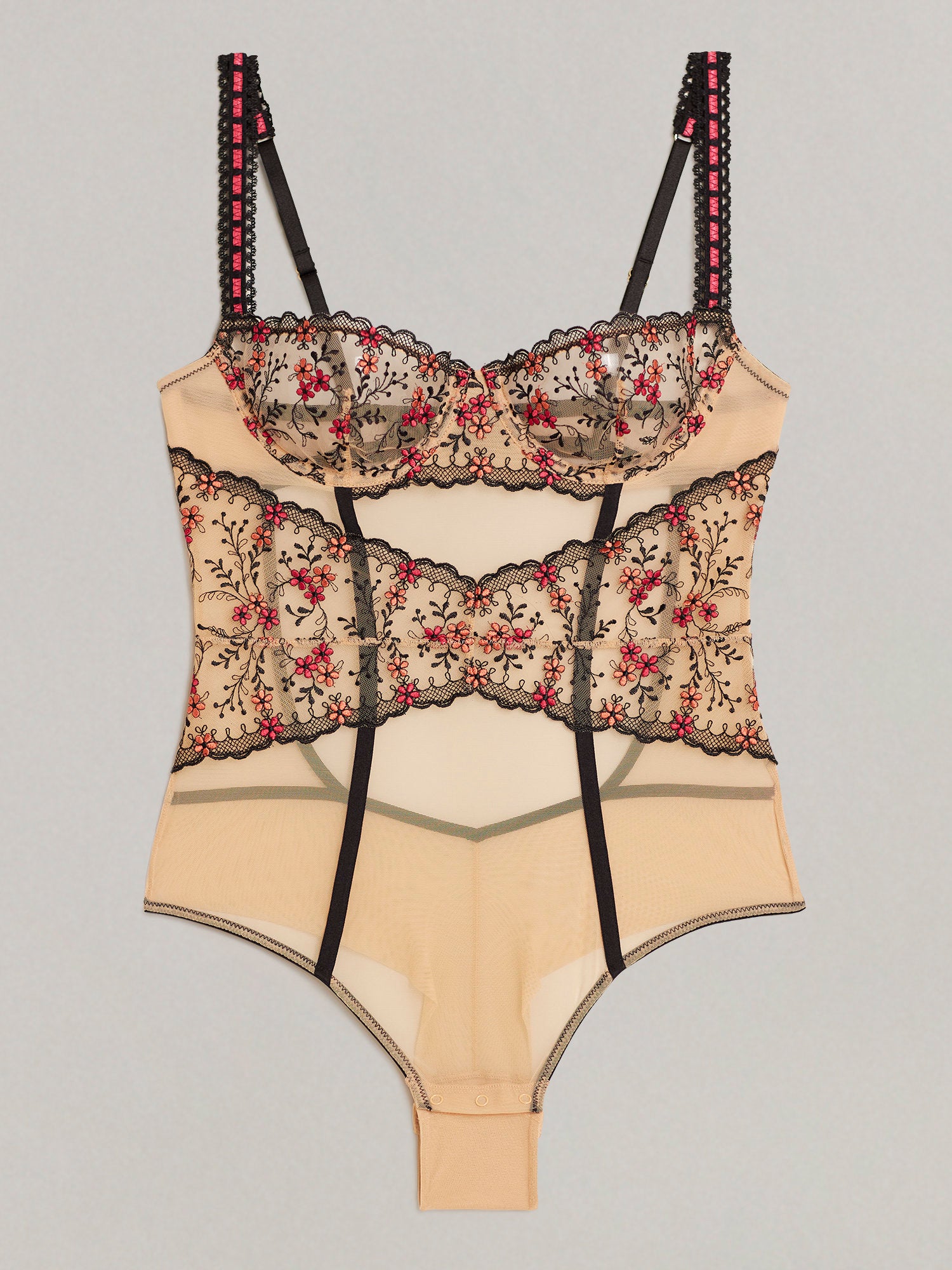 Adhara Embroidered Tulle Bodysuit_IBDD163002_075_06