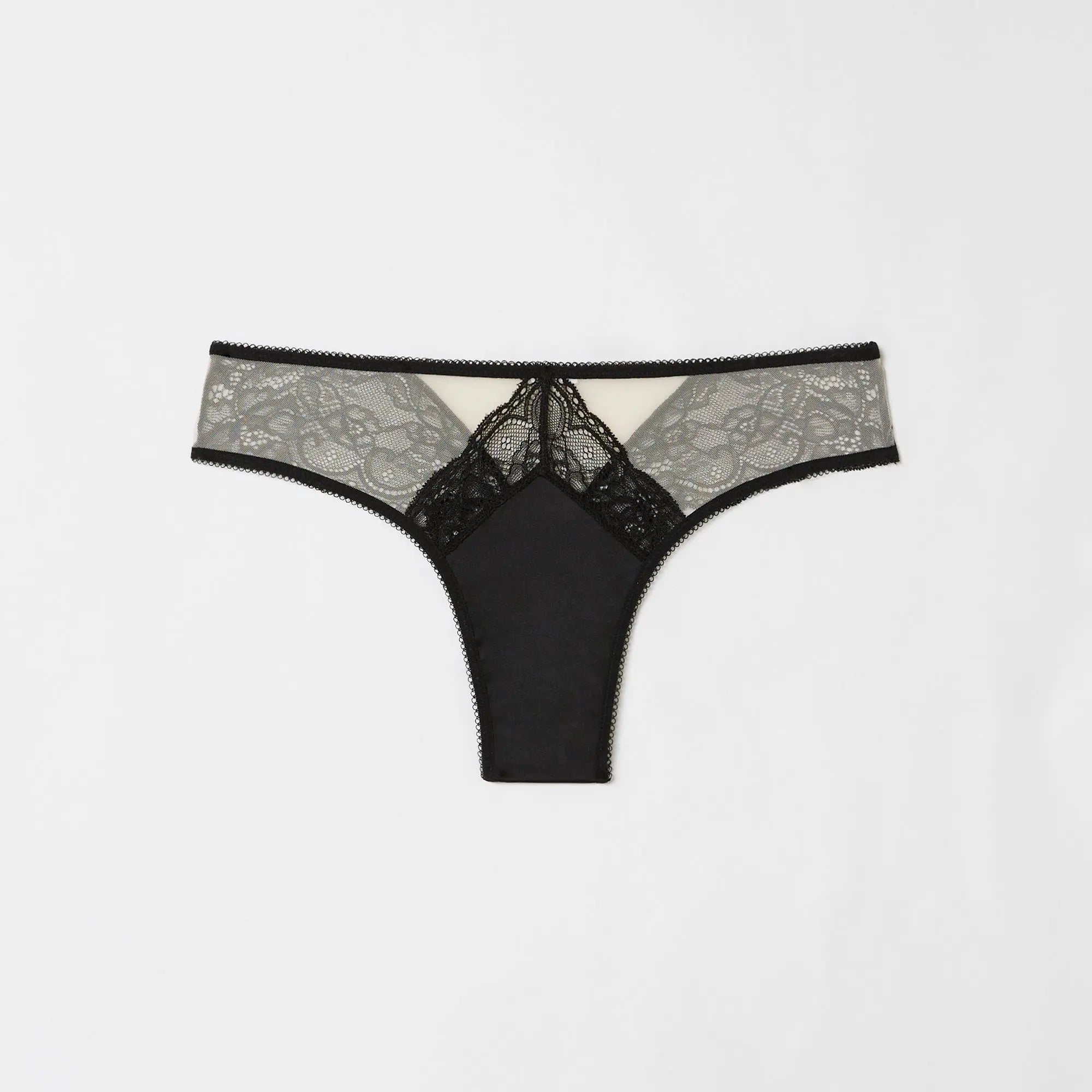 Powder Pink Brazilian Briefs - BEVAVA