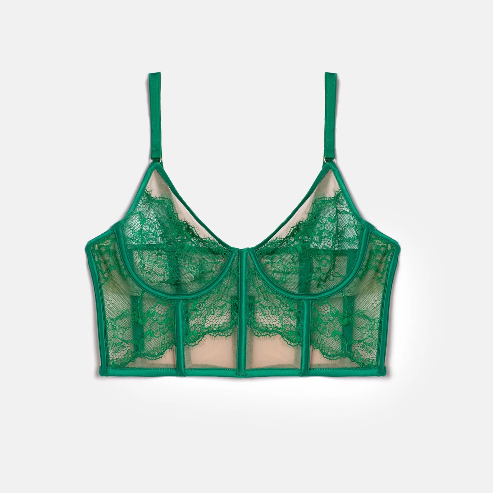 Green Bustier - BEVAVA
