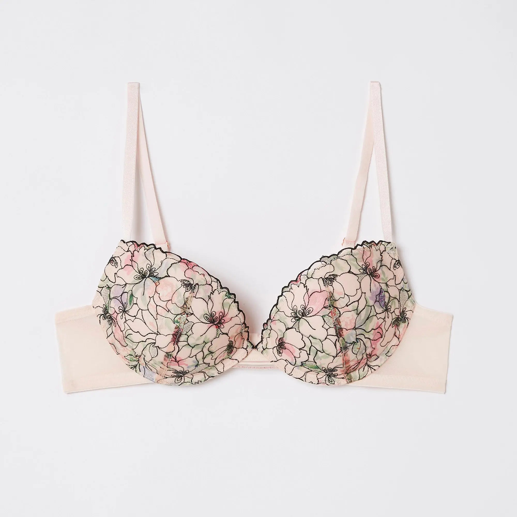 Printed Push Up Bra - BEVAVA