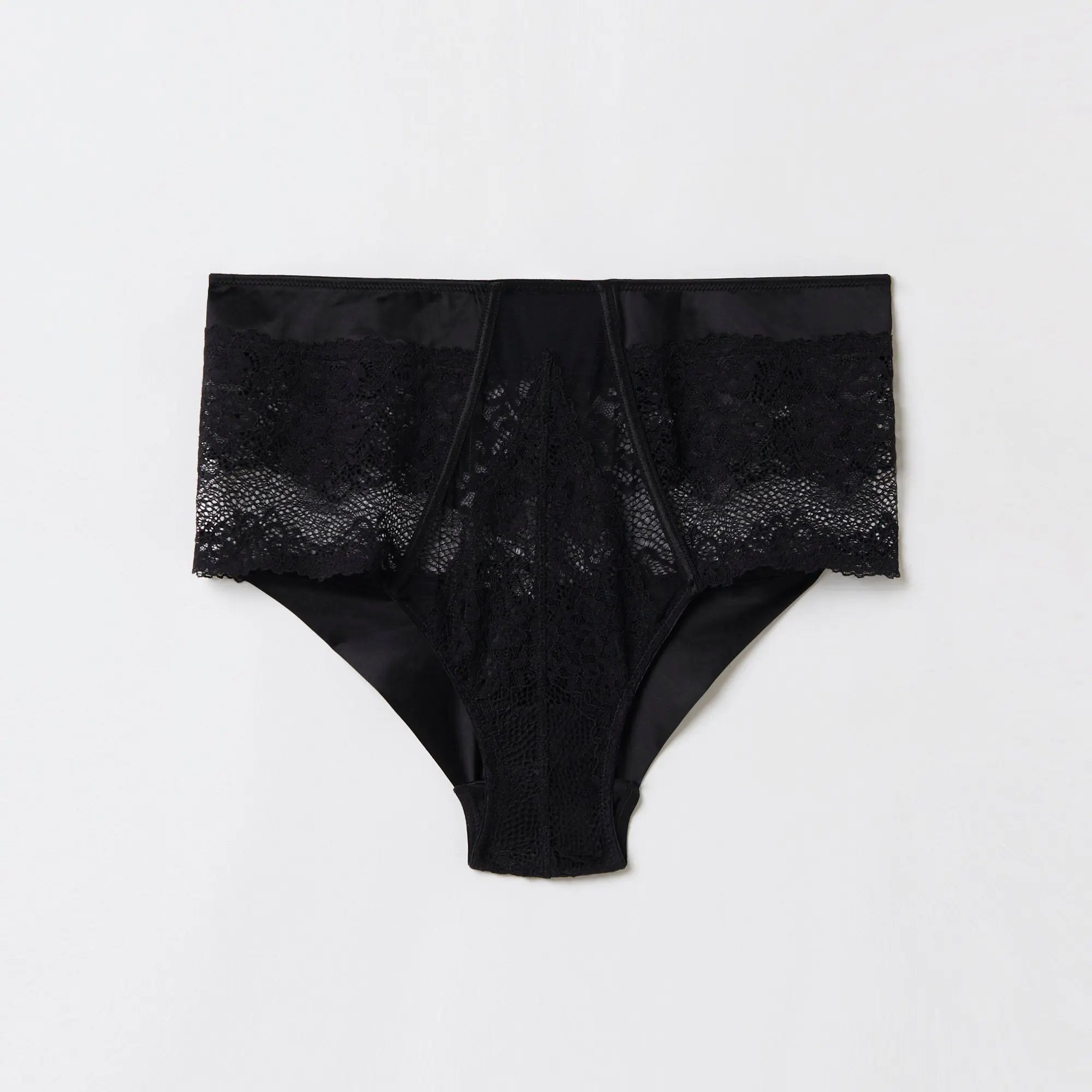 Black High-Waist Bottom - BEVAVA