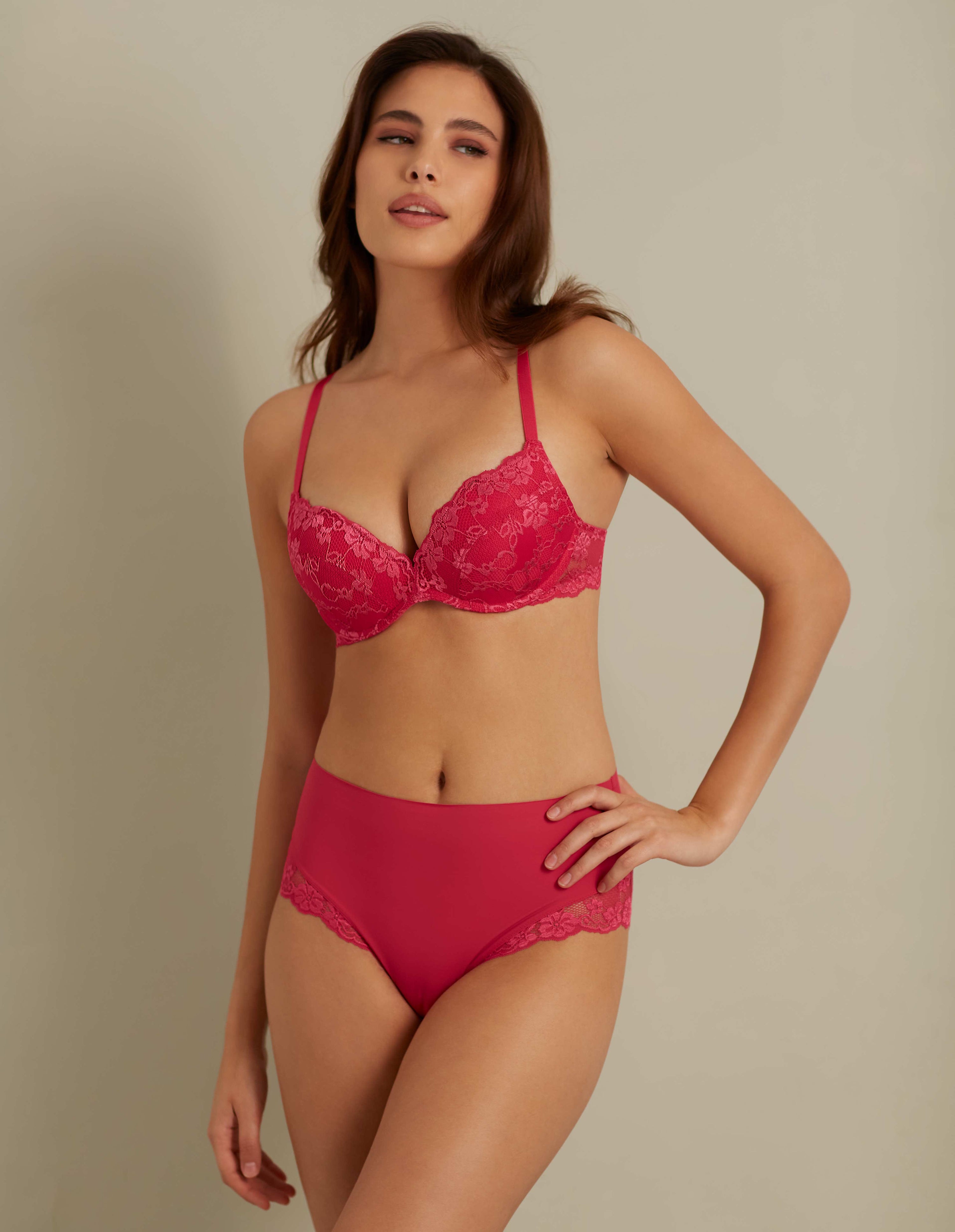 Primula Color High Waist Bottom_ISLD163001_040_01
