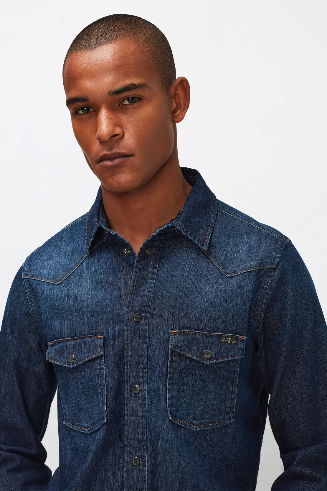 Western Shirt Stretch Tek Elementary 7 For All Mankind