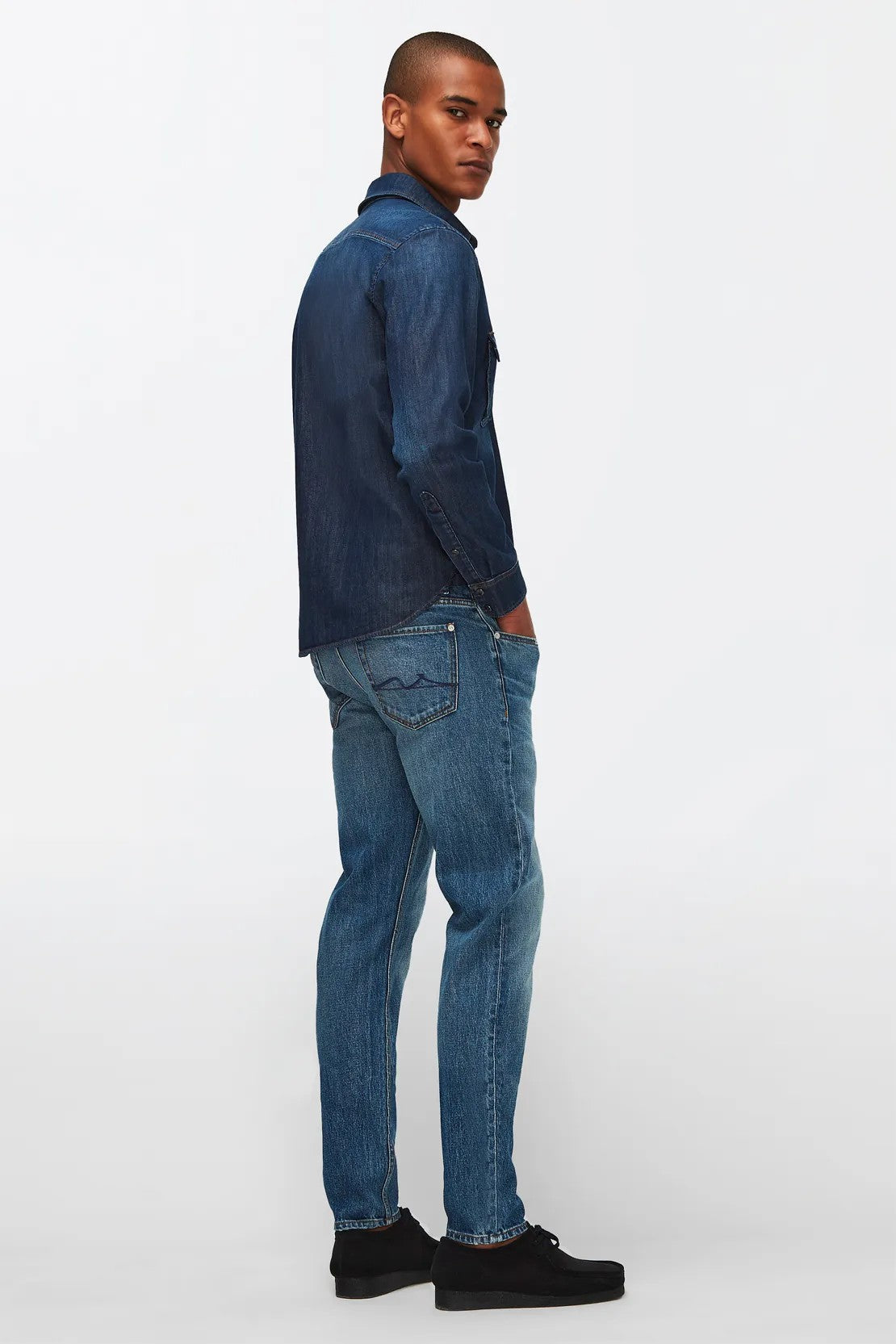 Western Shirt Stretch Tek Elementary 7 For All Mankind