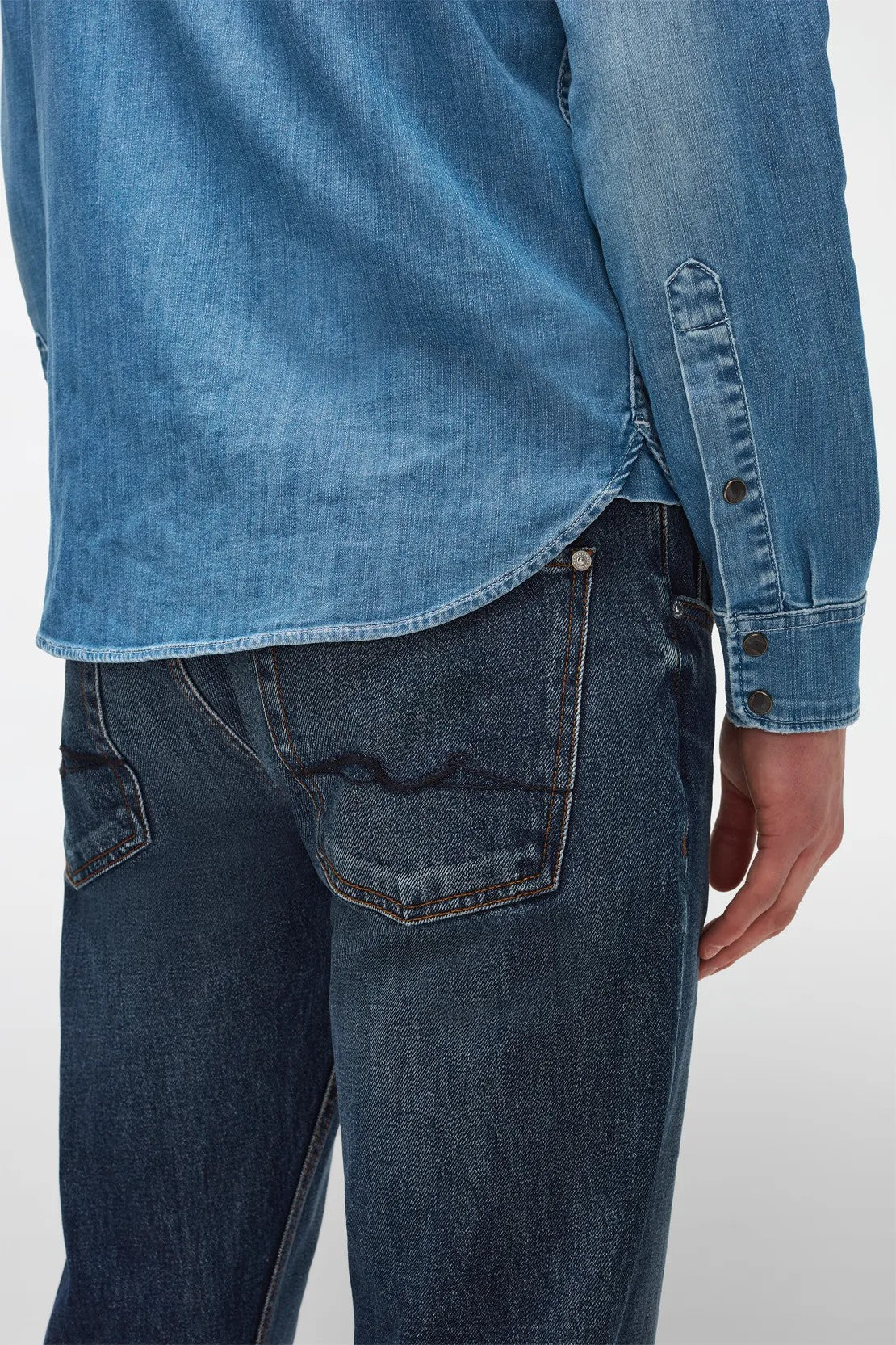 Western Shirt Stretch Tek Fundamental 7 For All Mankind