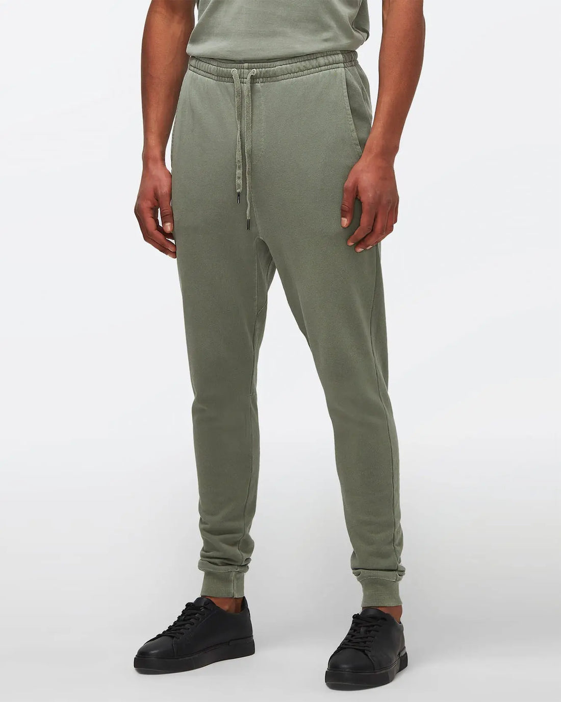 Sweatpants Mineral Dye Light Mint - BEVAVA