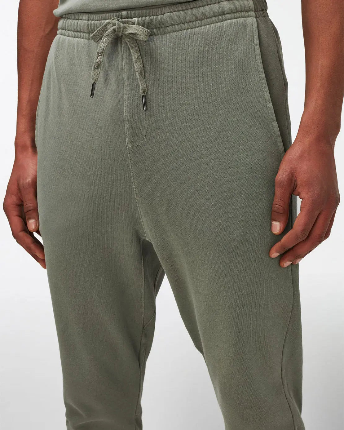 Sweatpants Mineral Dye Light Mint - BEVAVA