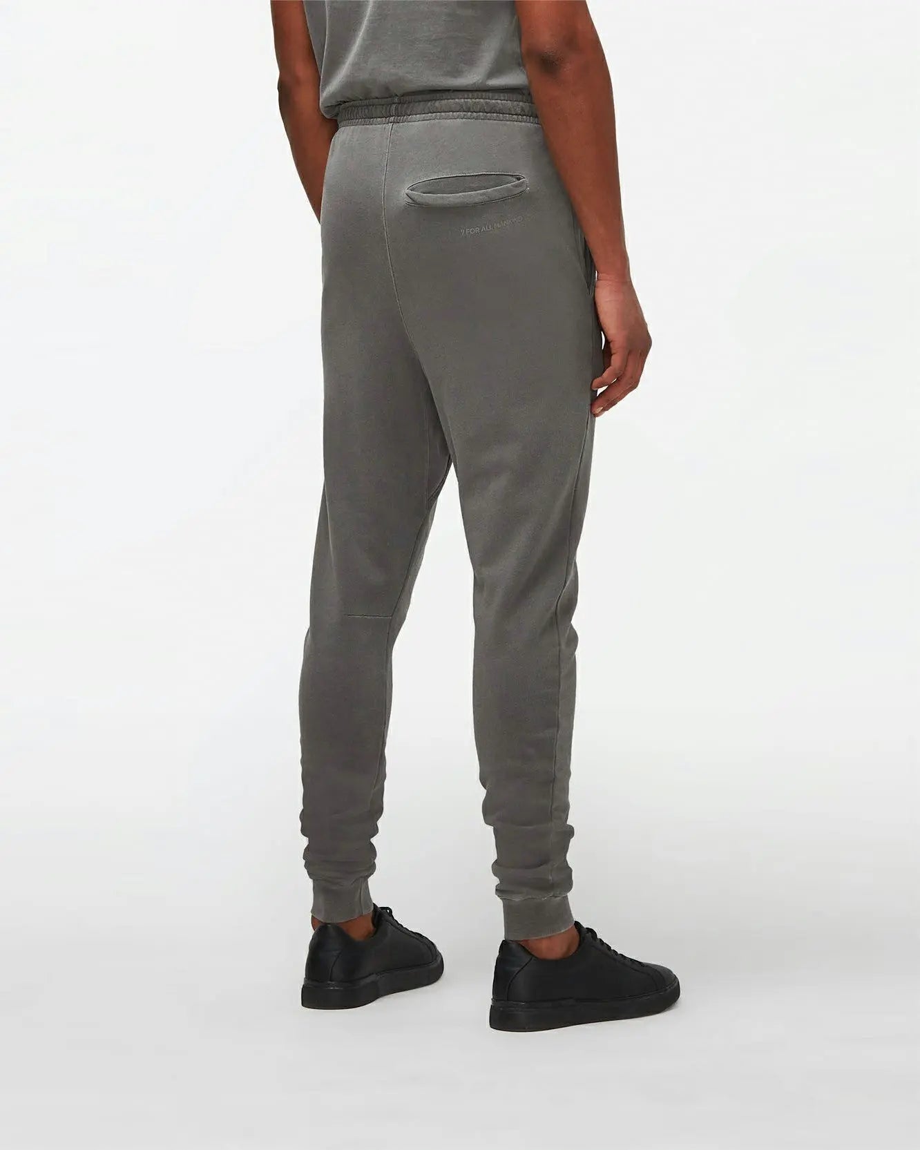Sweatpants Mineral Dye Charcoal Grey - BEVAVA