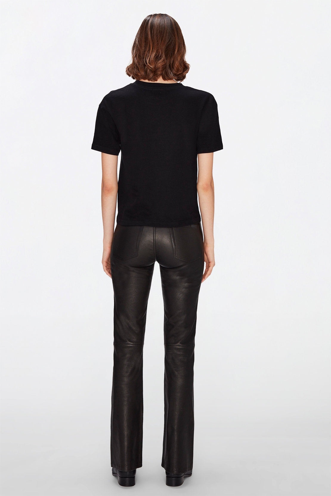 Bootcut Tailorless Leather Black_JSBT5430BK_BK_04