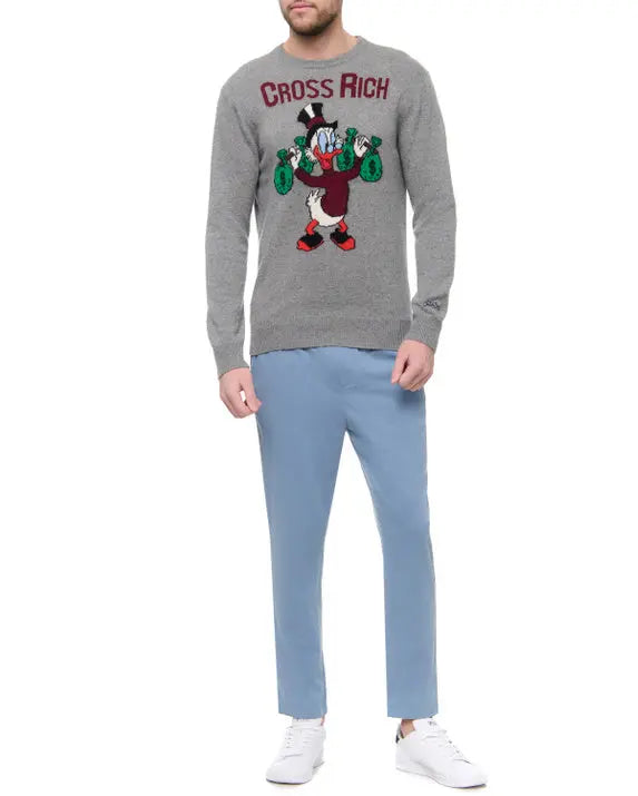 Light Blue Jogger Chino Luxe Performance Sateen Sky Blue - BEVAVA