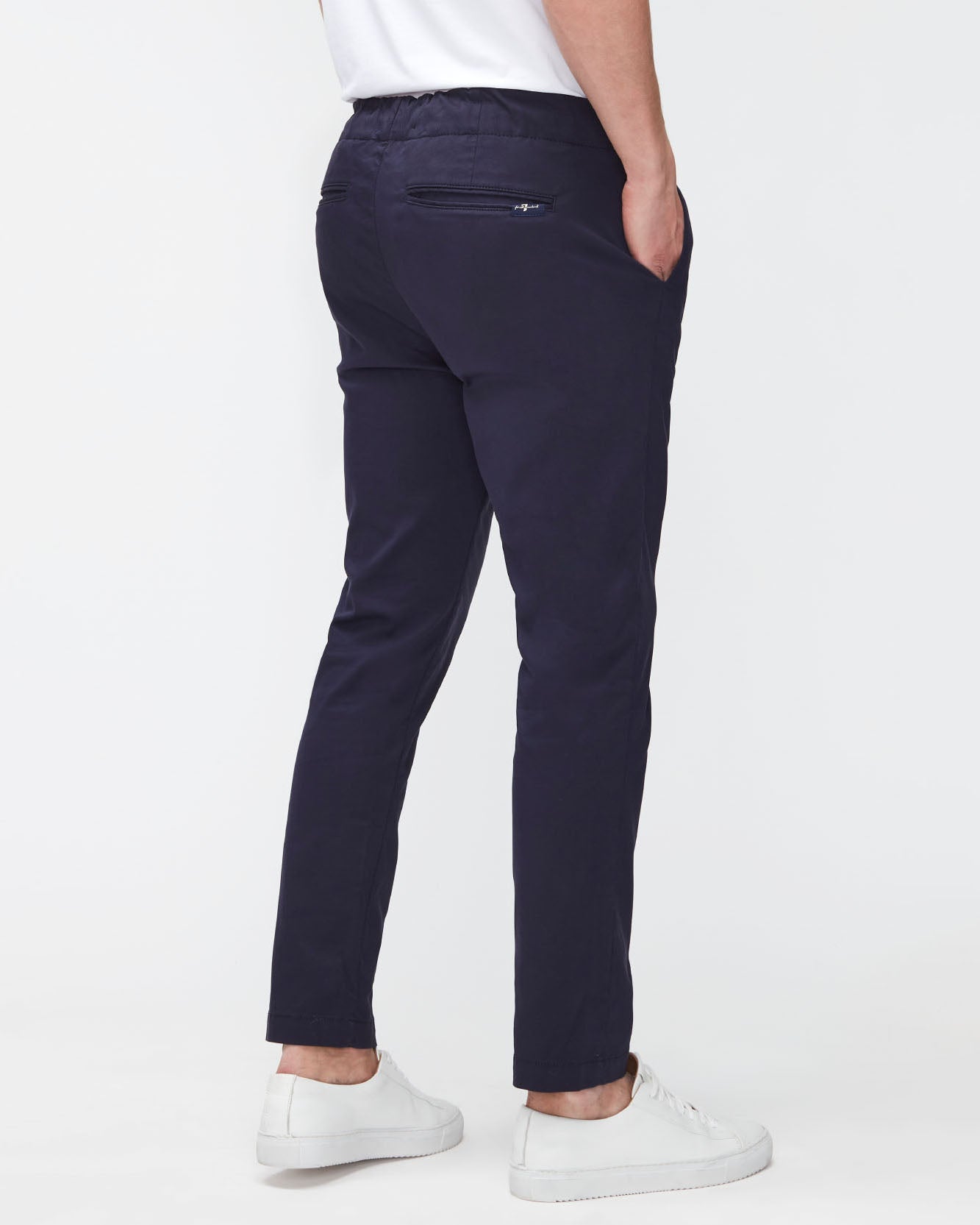 Dark Blue Jogger Chino Tech Series Navy 7 For All Mankind