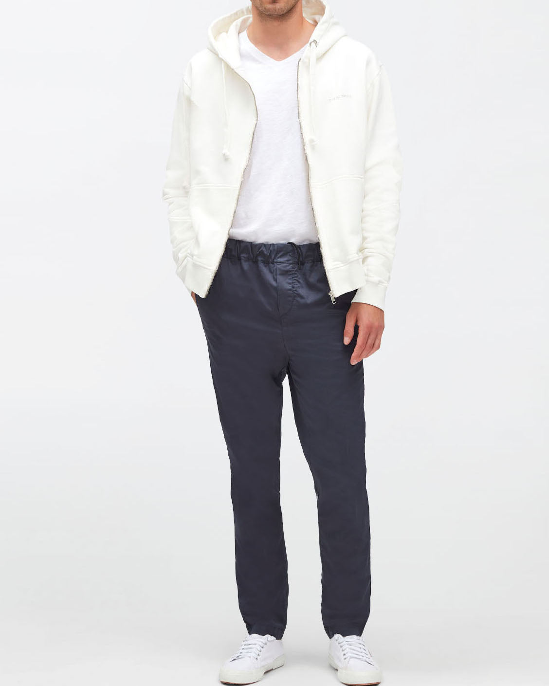 Dark Blue Jogger Chino Tech Series Vintage Blue 7 For All Mankind