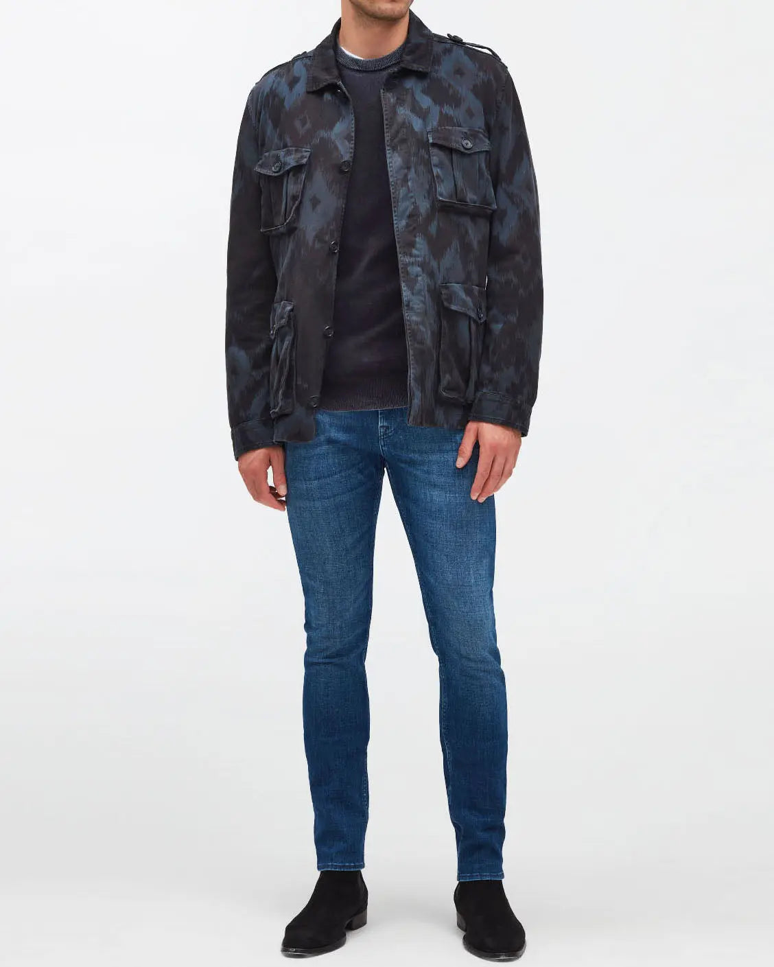 Middle Blue Ronnie Special Edition Stretch Tek Too Late - BEVAVA