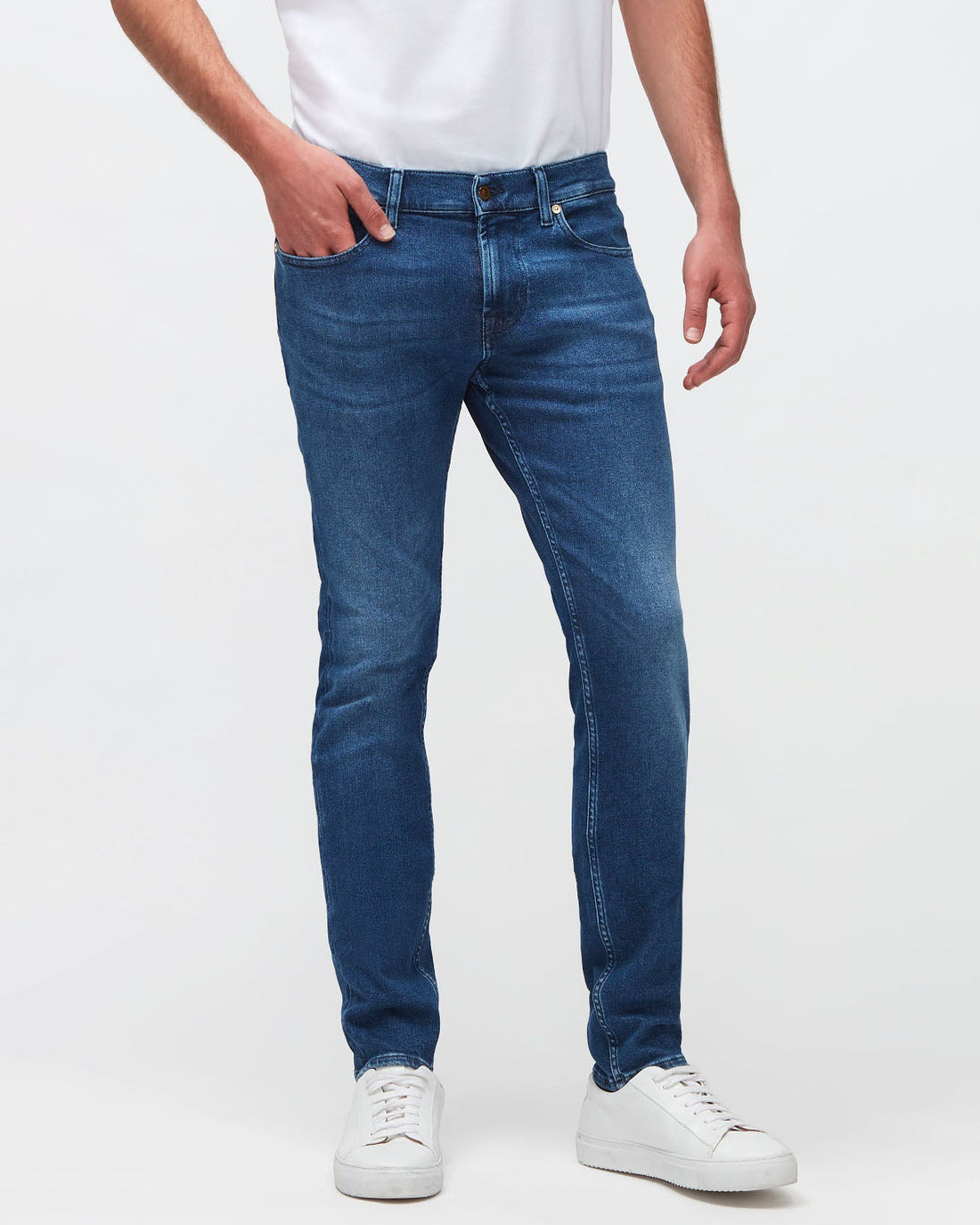 Middle Blue Ronnie Special Edition Stretch Tek Eco Falling 7 For All Mankind