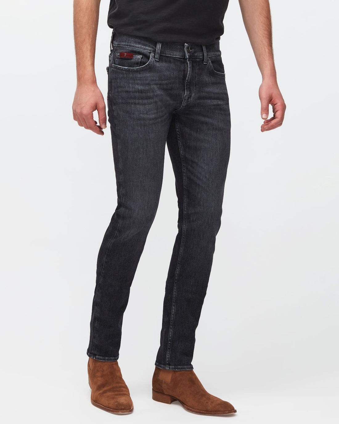 Dark Grey Ronnie Special Edition Stretch Tek Worldwide 7 For All Mankind