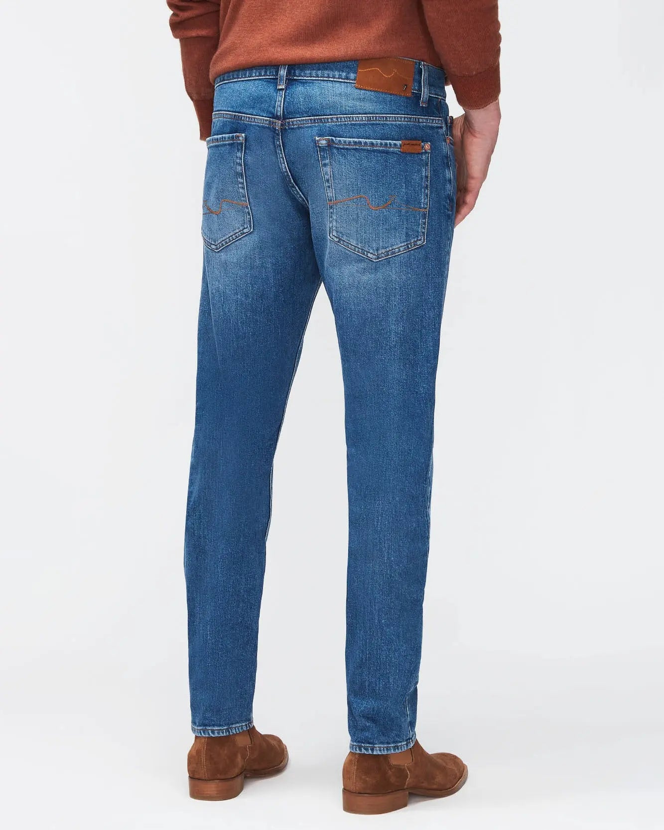 Middle Blue Ronnie Sp Edition American Vintage Strolling Blue - BEVAVA