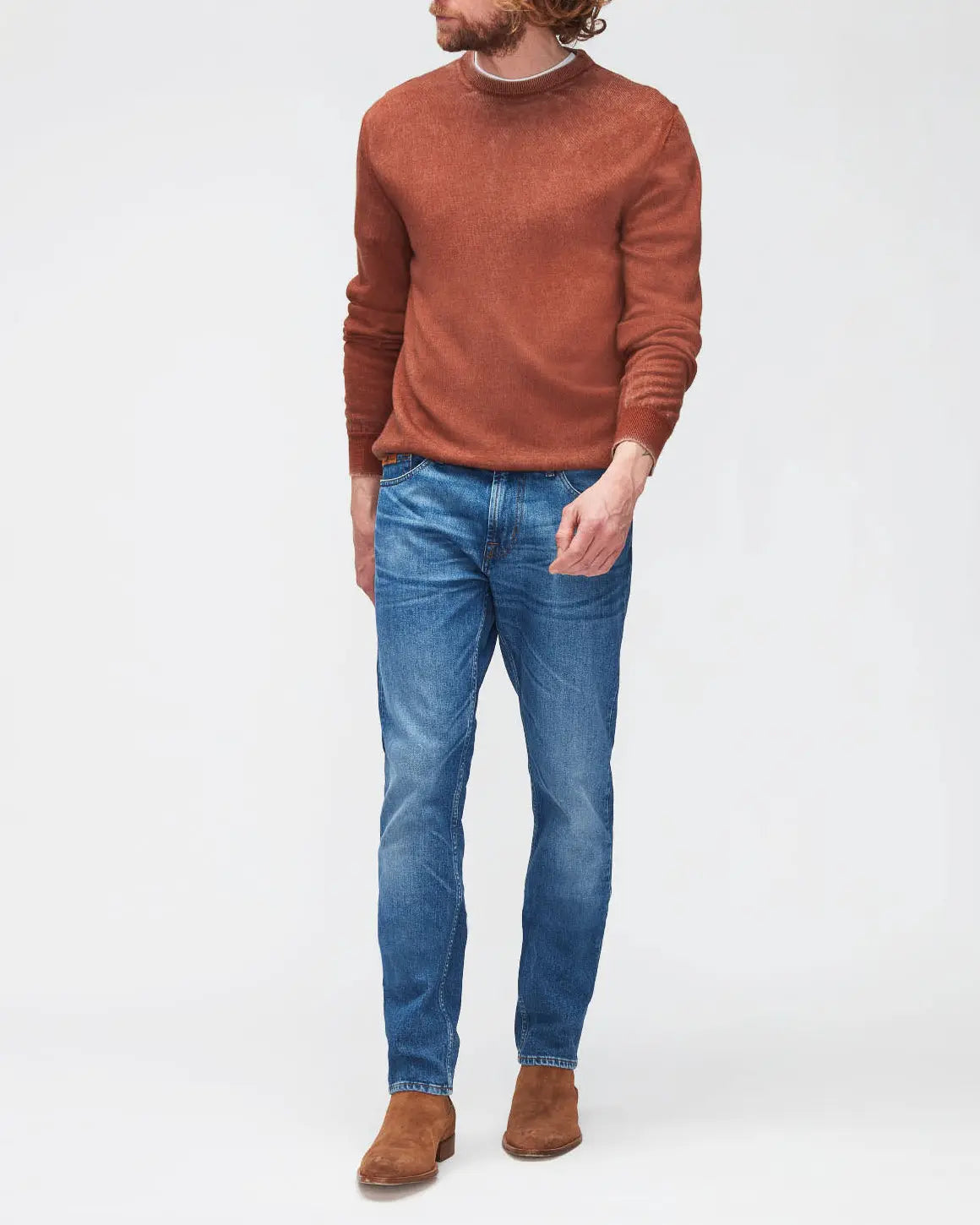 Middle Blue Ronnie Sp Edition American Vintage Strolling Blue - BEVAVA