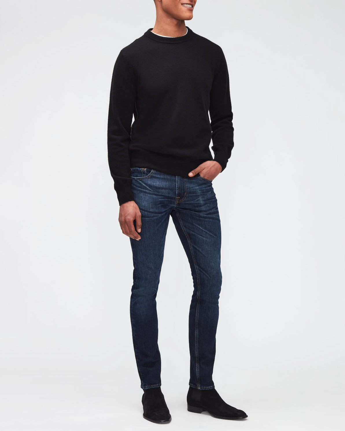 Dark Blue Ronnie Sp Edition American Vintage Deepest Blue 7 For All Mankind