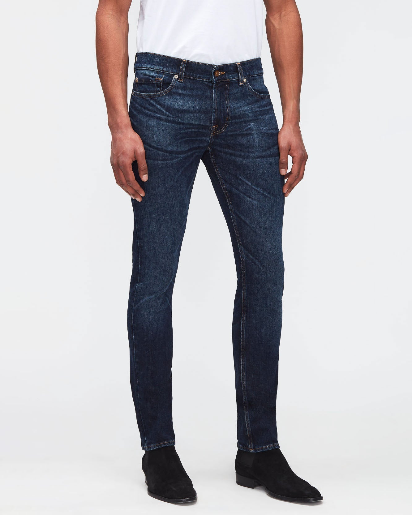 Dark Blue Ronnie Sp Edition American Vintage Deepest Blue 7 For All Mankind