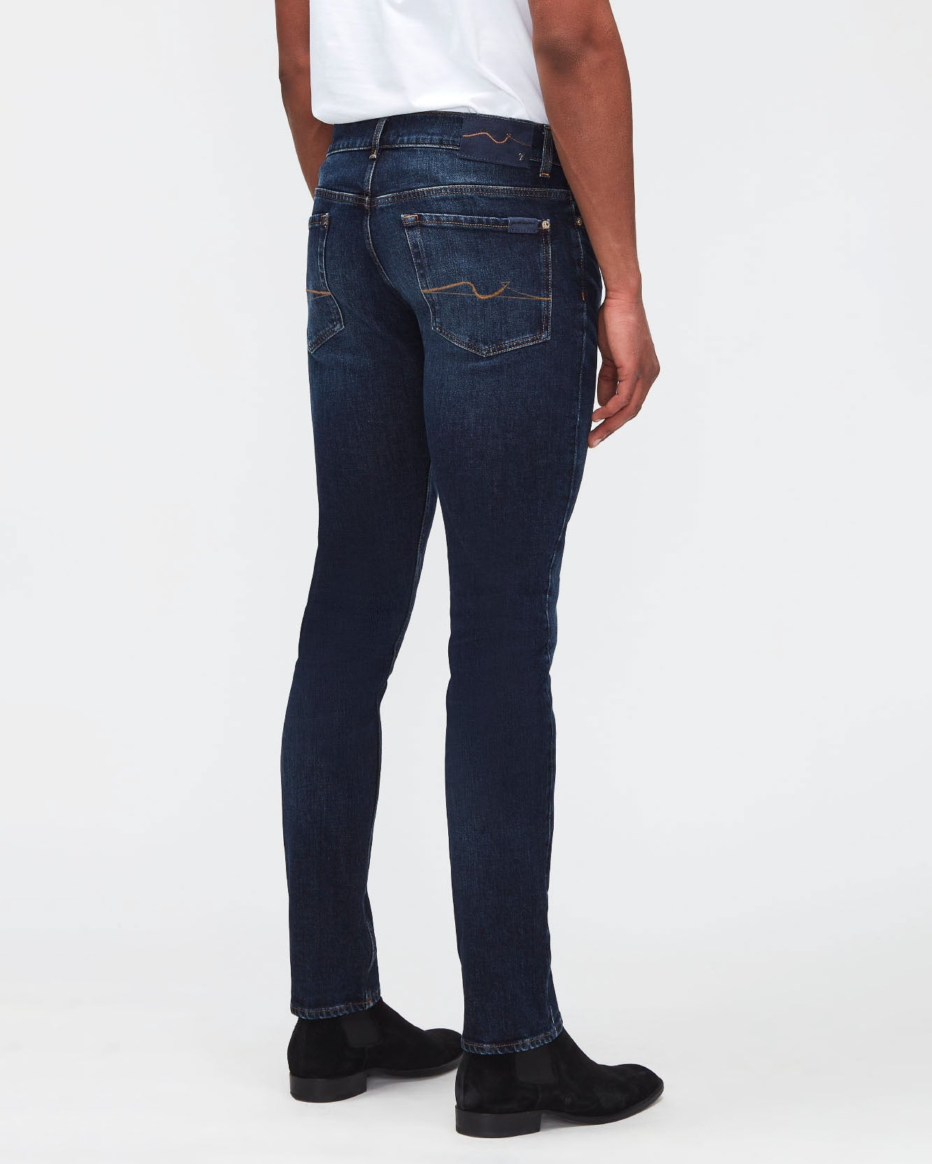 Dark Blue Ronnie Sp Edition American Vintage Deepest Blue 7 For All Mankind