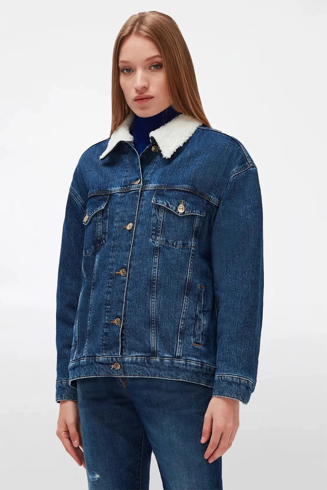 Easy Jacket Street Wise With Fake Fur - BEVAVA