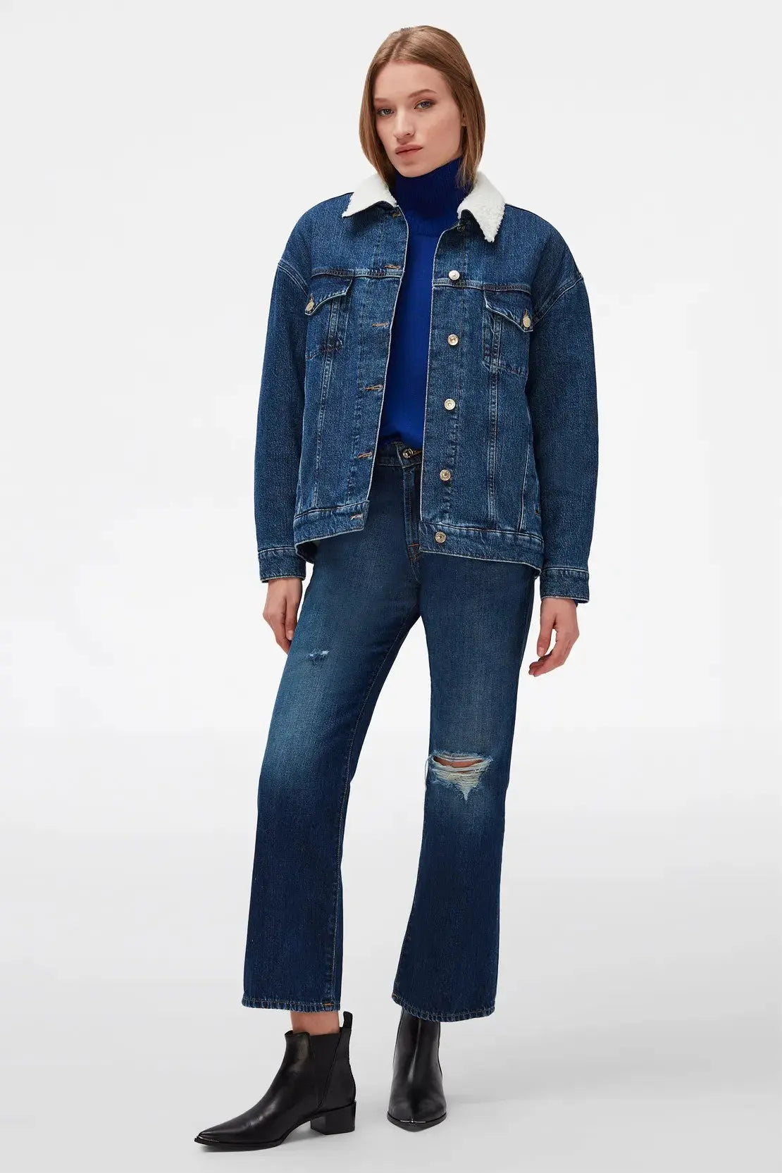 Easy Jacket Street Wise With Fake Fur - BEVAVA