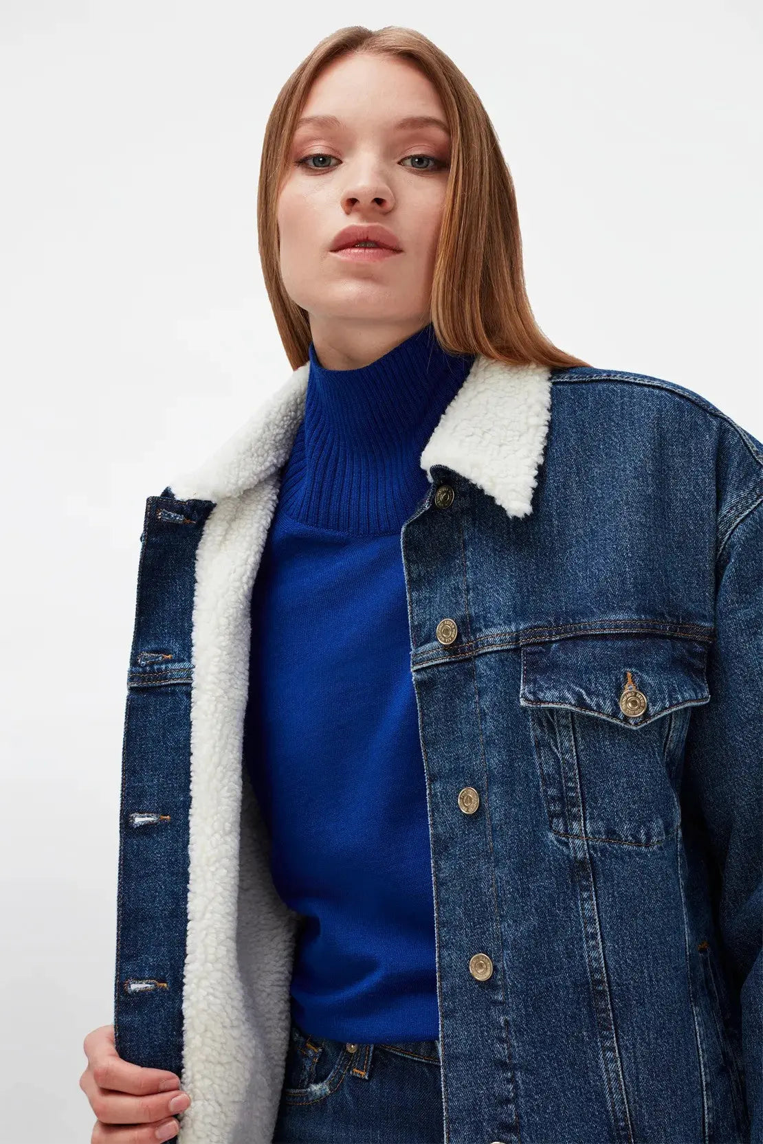 Easy Jacket Street Wise With Fake Fur - BEVAVA