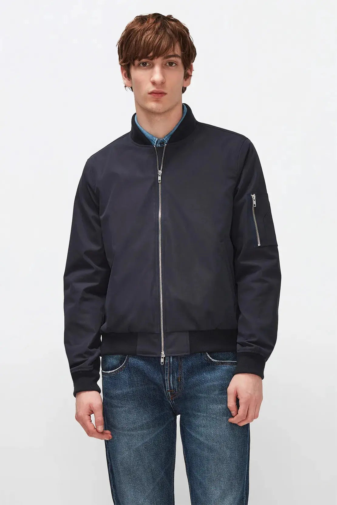 Bomber Jacket Tech Series Navy - BEVAVA