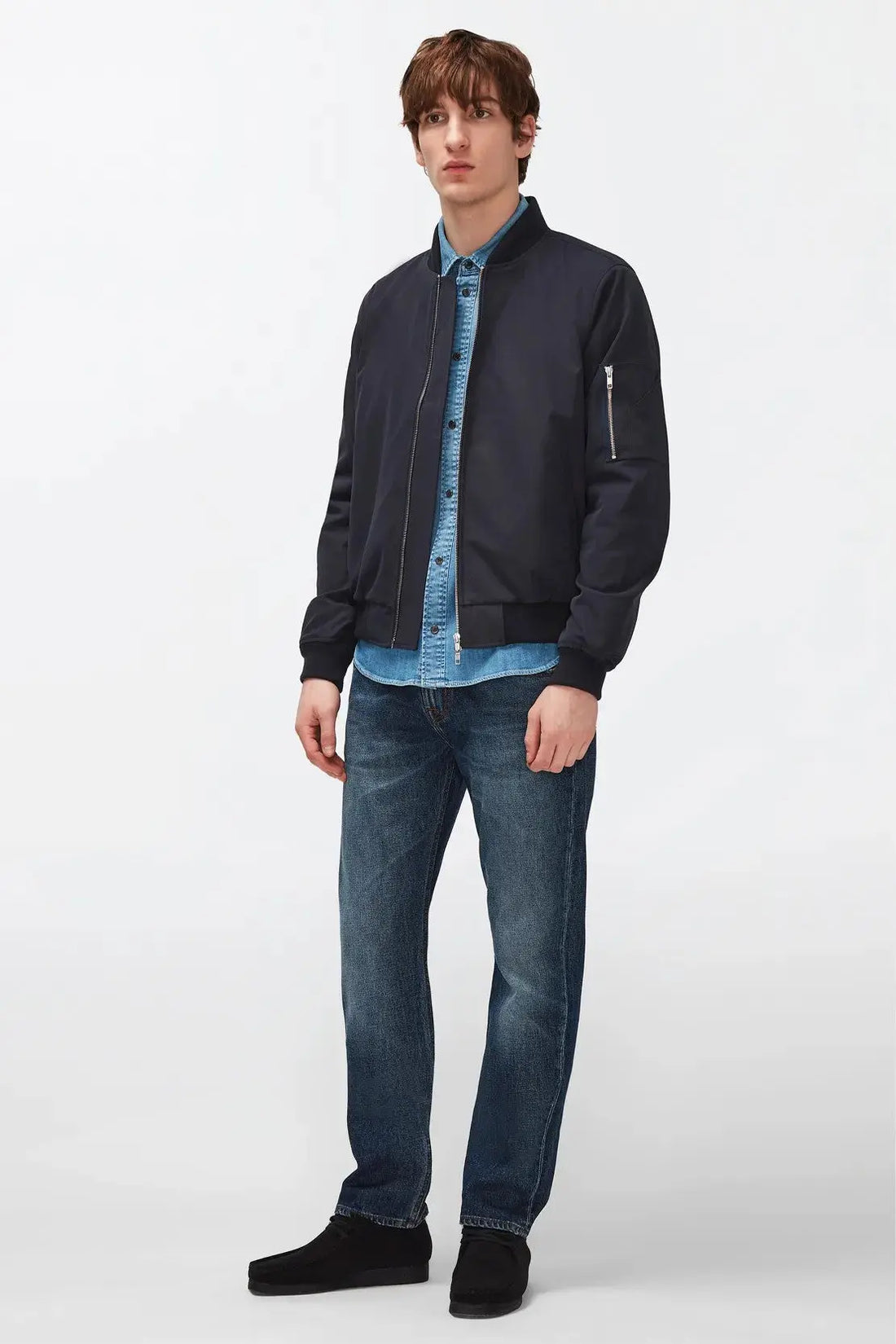 Bomber Jacket Tech Series Navy - BEVAVA