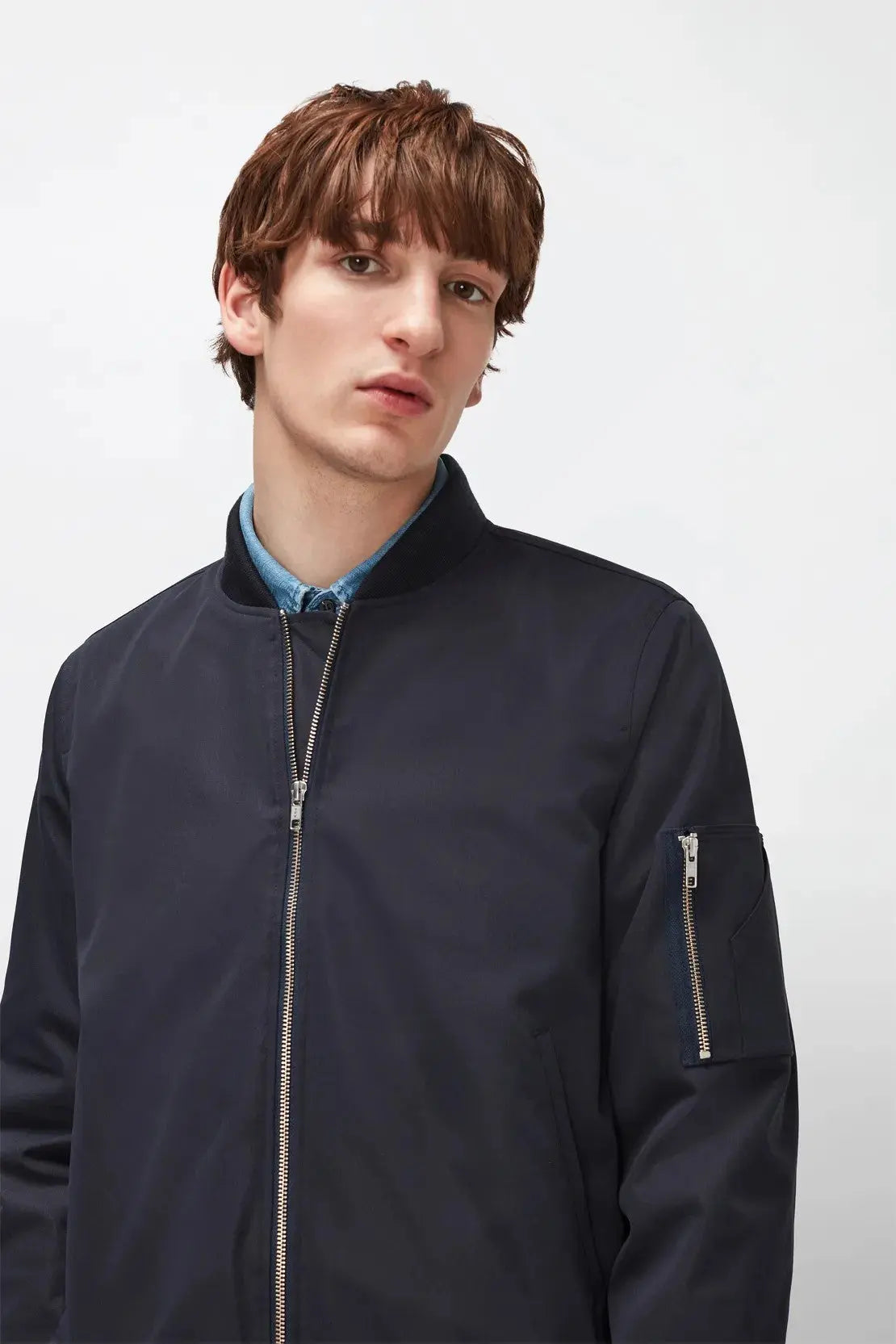 Bomber Jacket Tech Series Navy - BEVAVA
