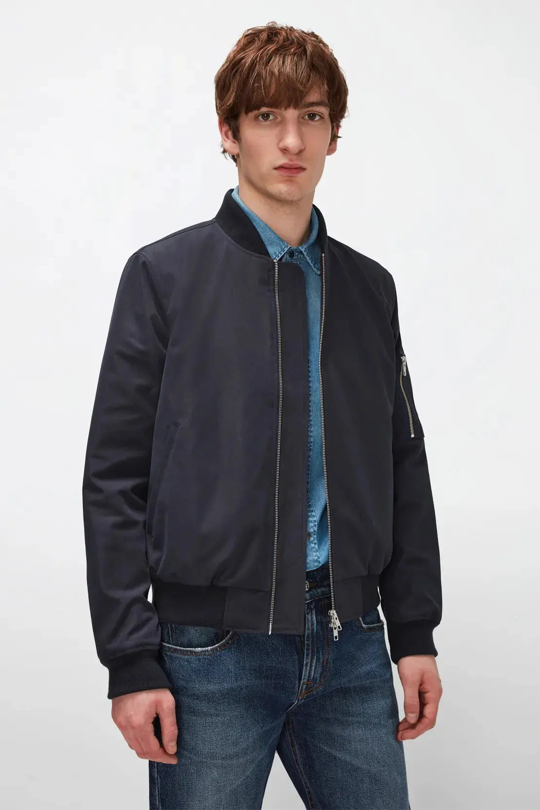 Bomber Jacket Tech Series Navy - BEVAVA