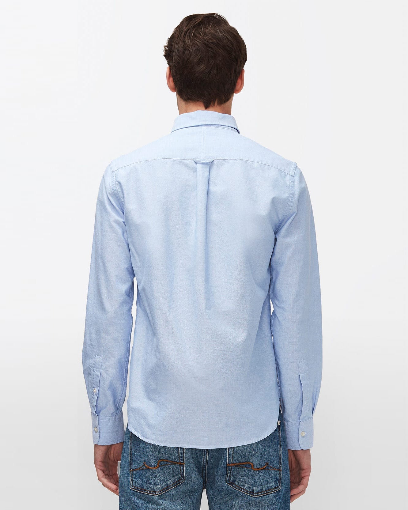 Button Down Shirt Oxford Light Blue 7 For All Mankind