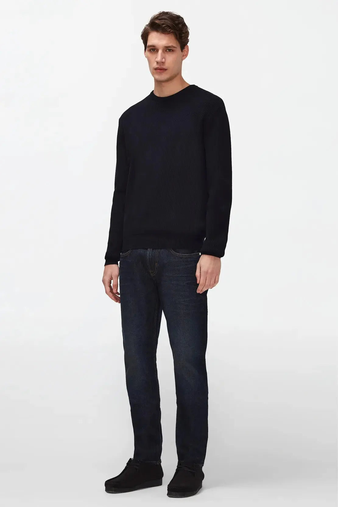 Sweater Luxe Performance Navy - BEVAVA