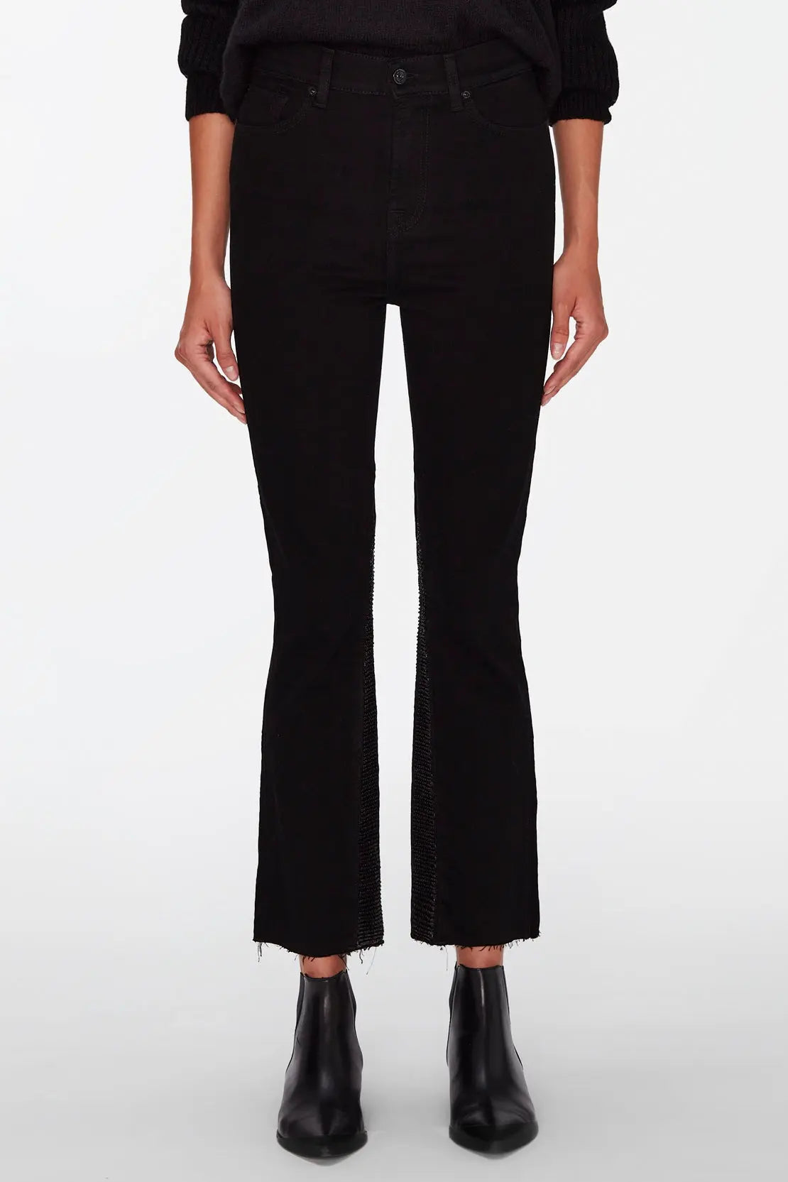 Hw Slim Kick Diva With Inserted Sequins - BEVAVA