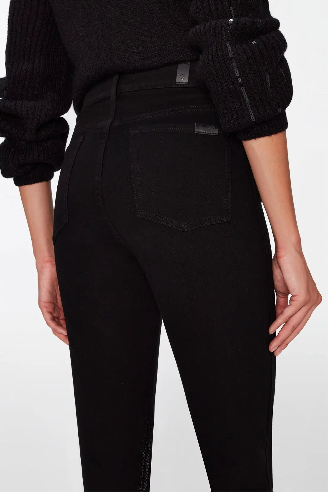 Hw Slim Kick Diva With Inserted Sequins - BEVAVA